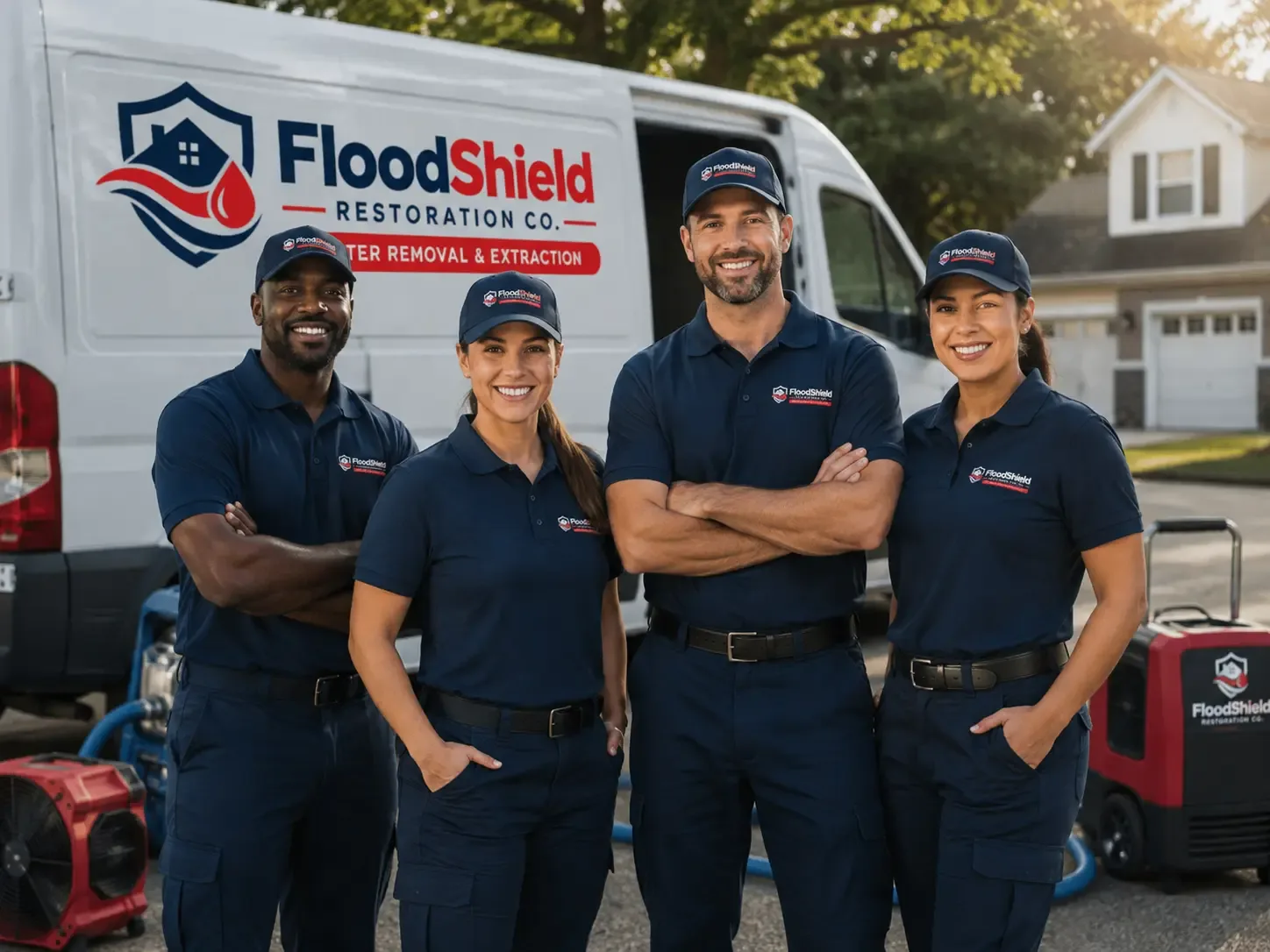 Flood Damage Restoration company in Mill Village, PA